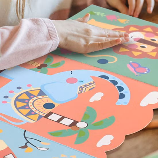 Artisanat artisanal 70g/80g, format A4, papier de couleurs assorties, Origami manuel pour le bureau et l'école