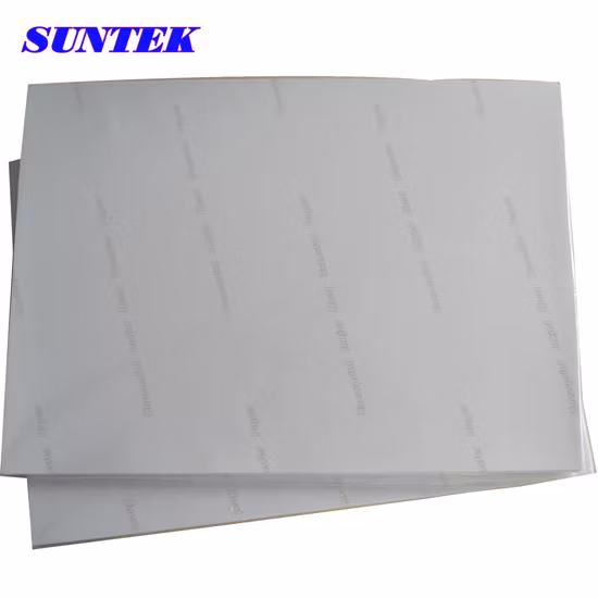 Papier de transfert de chaleur de couleur claire à solvant écologique à jet d'encre de format A4